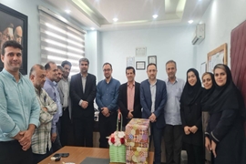 مراسم تودیع و معارفه سرپرست بیمارستان نیکوکار املش